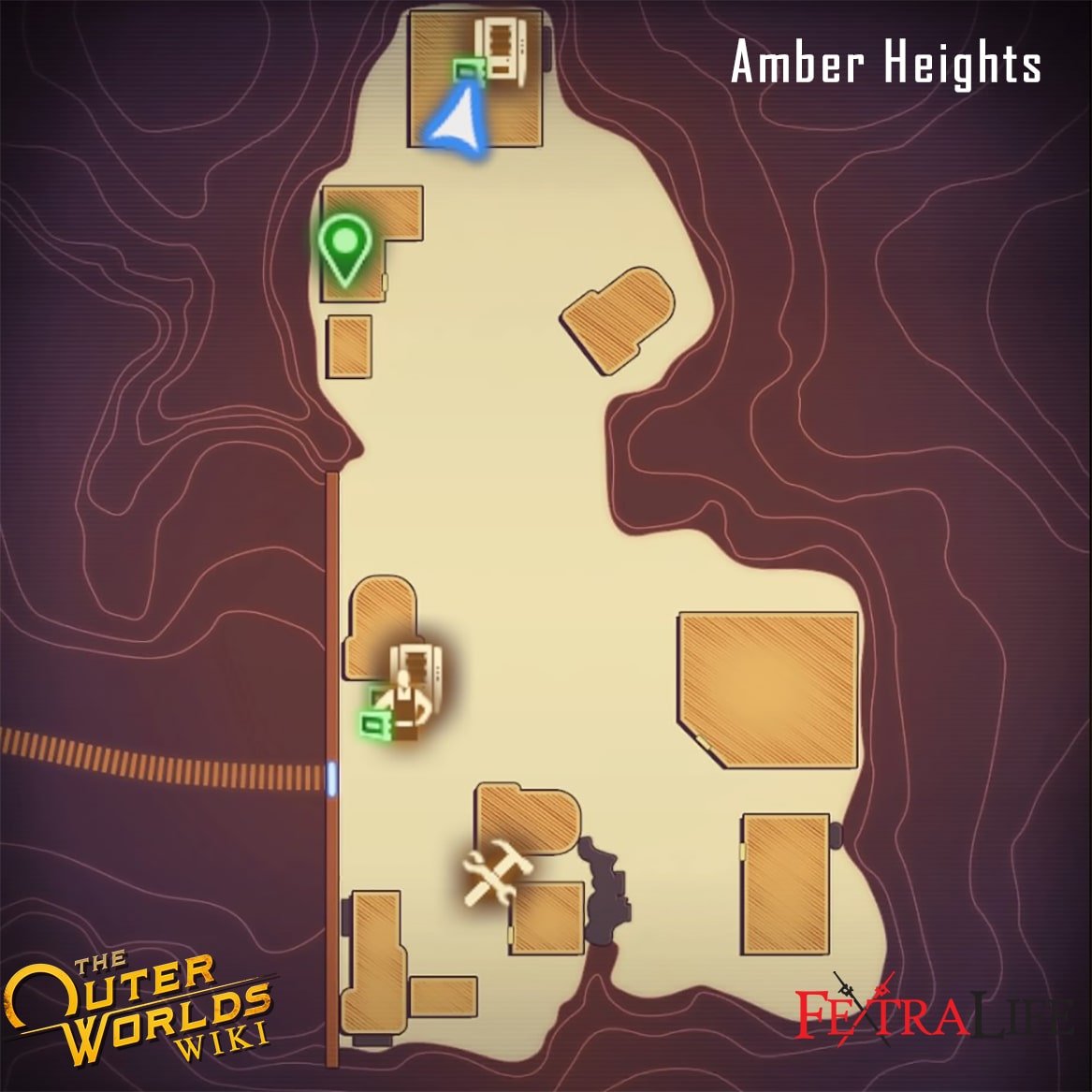 amber heights map outer world wiki guide min