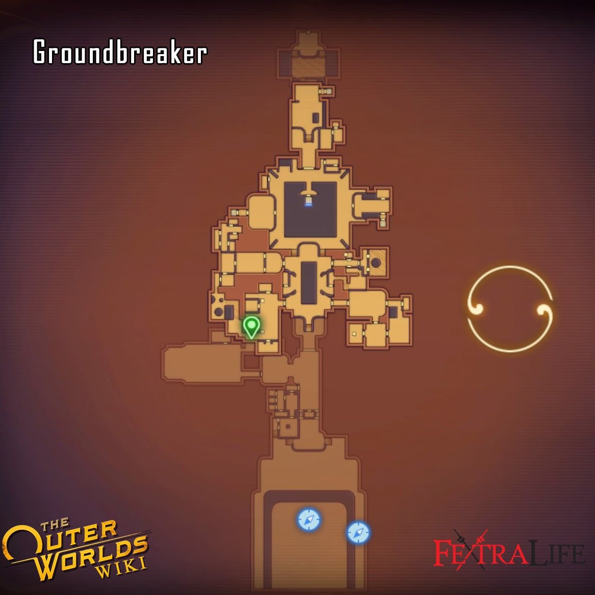 groundbreaker map outer world wiki guide min